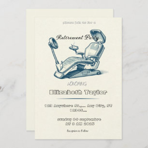 Dentist retirement invitation -Thank You Dentist