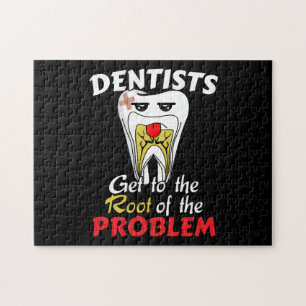 Dentist Root Canal - Tooth Cavity Pun Jigsaw Puzzle