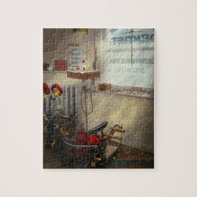 DENTIST - S.B. Johnston, Dentist 1919 Jigsaw Puzzle (Vertical)
