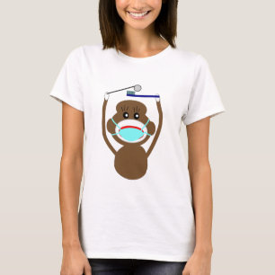 Dentist Sock Monkey Shirts and Gifts--Adorable