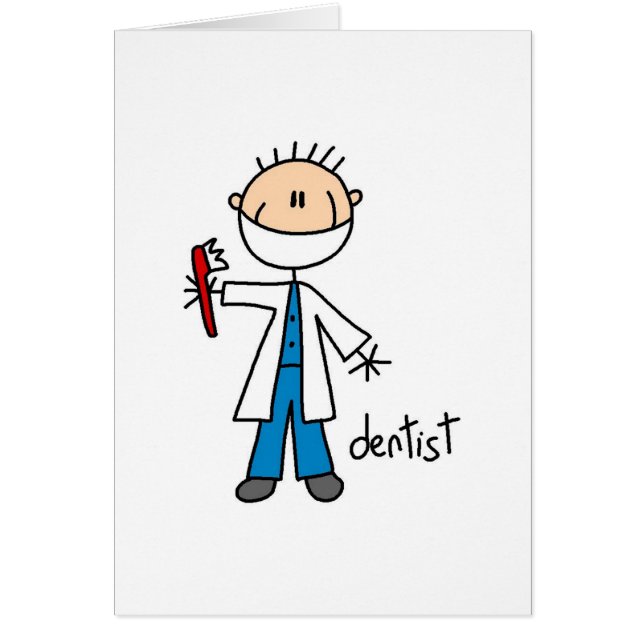 Dentist Stick Figure (Front)