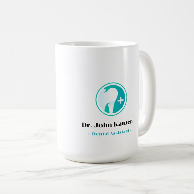 Dentist | Teeth Coffee Mug (Front Right)
