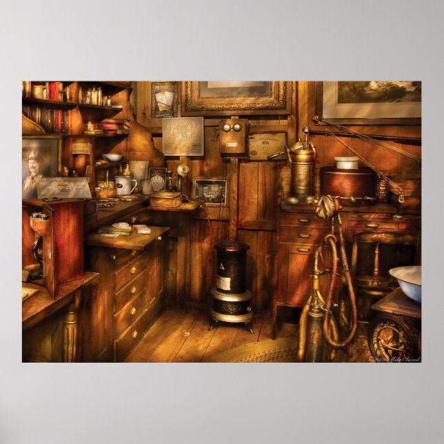 Dentist - The Dentist's Desk + Poster (Front)