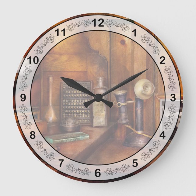 Dentist - Time for your next appointment  Large Clock (Front)