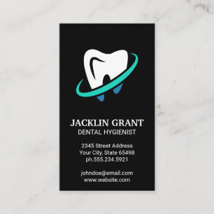 Dentist Tools   Tooth Icon Business Card