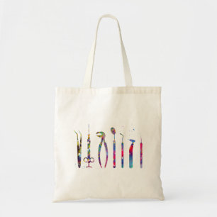 Dentist Tools Tote Bag