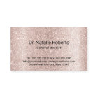 Dentist Tooth Blush Rose Gold Glitter Dental Care