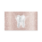Dentist Tooth Blush Rose Gold Glitter Dental Care