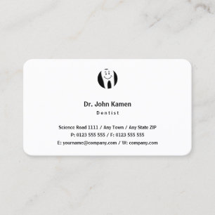 Dentist Tooth Business Card
