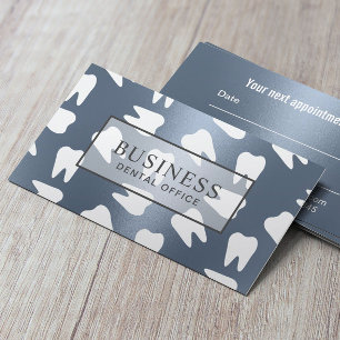 Dentist Tooth Dusty Blue Dental Appointment