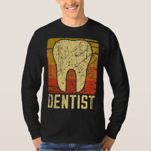 Dentist Tooth Retro Funny T-Shirt