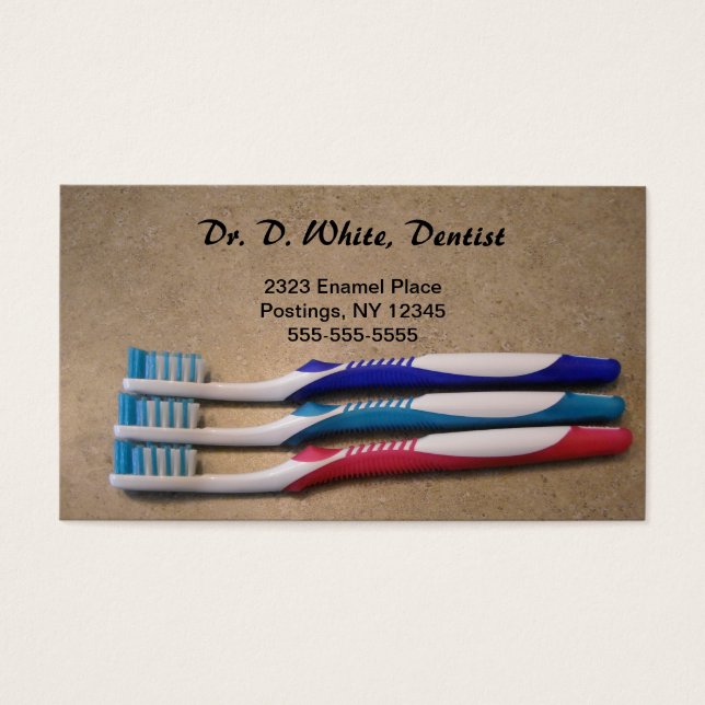 Dentist - Toothbrushes (Front)