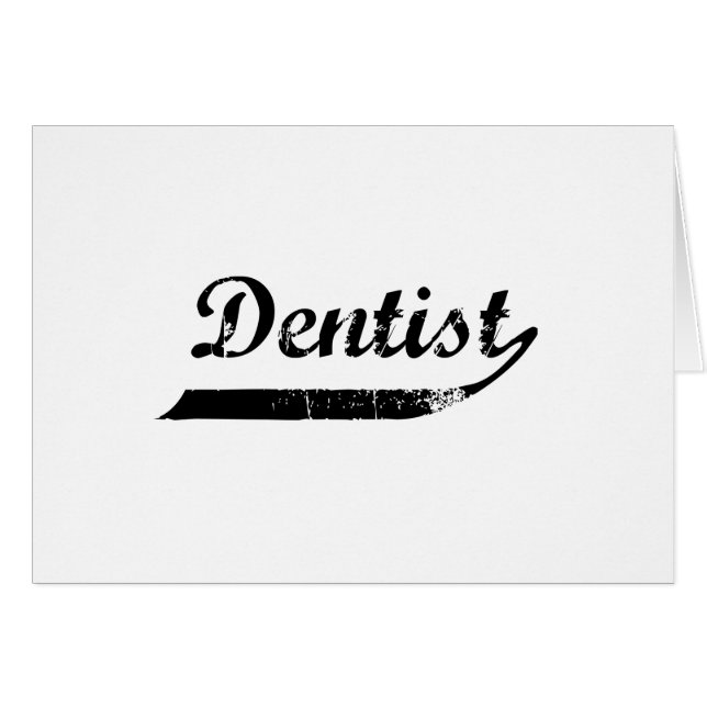 Dentist Typography (Front Horizontal)