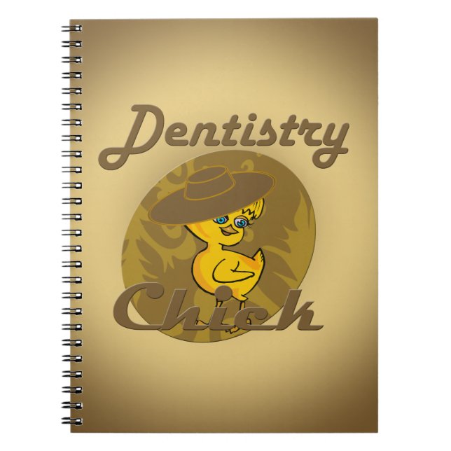 Dentistry chick #6 spiral notebook (Front)