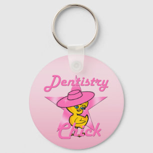 Dentistry Chick #8 Key Ring