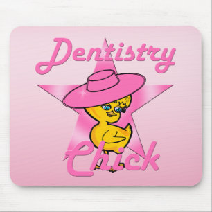 Dentistry Chick #8 Mouse Pad