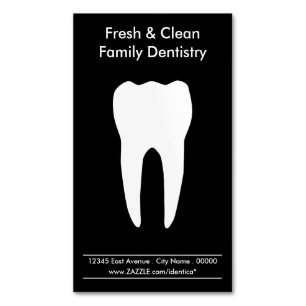 Dentistry Magnetic Business Card