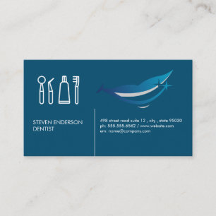 Dentistry   Smiling Lips Business Card