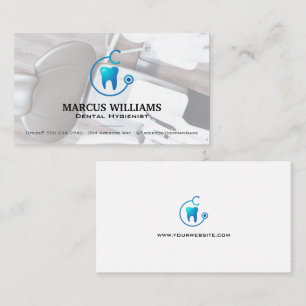 Dentistry   Tooth and Stethoscope  Business Card