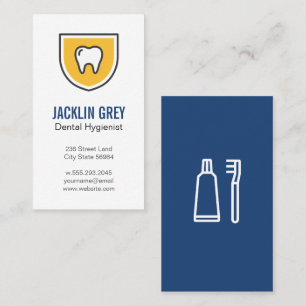 Dentistry Tooth Logo Business Card