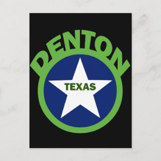 DENTON, TEXAS POSTCARD