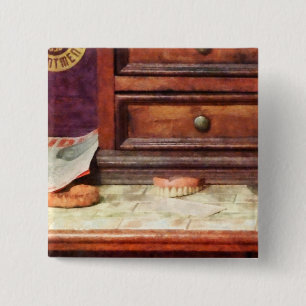 Dentures 15 Cm Square Badge