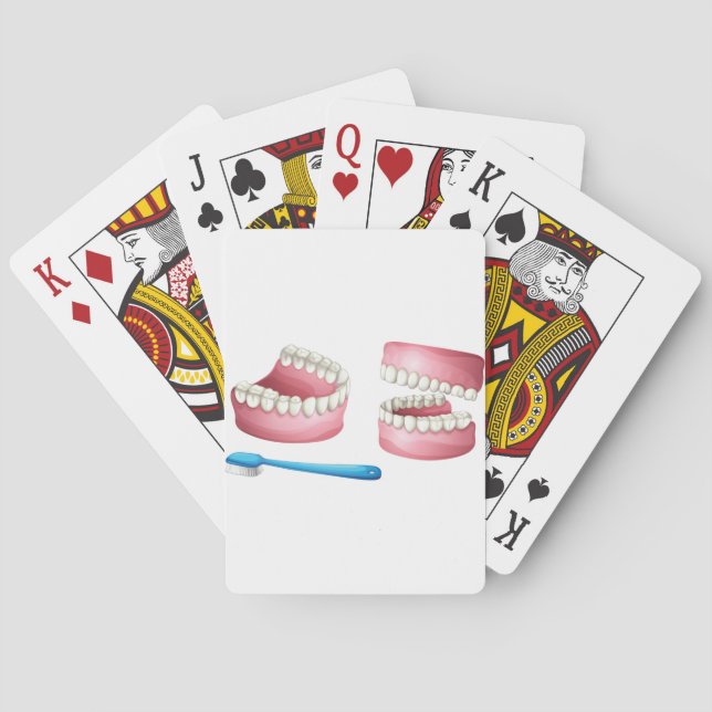 Dentures Playing Cards (Back)