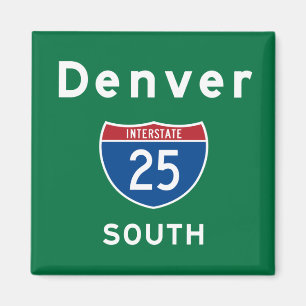 Denver 25 magnet