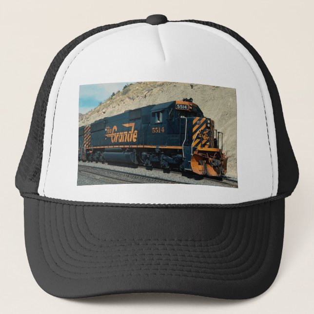 Denver and Rio Grande Western EMD SD-50 No. 5514, Trucker Hat (Front)