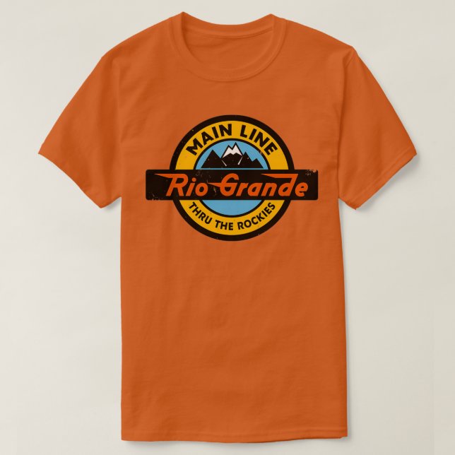Denver and Rio Grande Western Railroad 1 T-Shirt (Design Front)