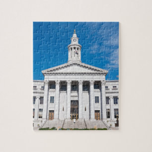 Denver City and County Building Entrance Jigsaw Puzzle
