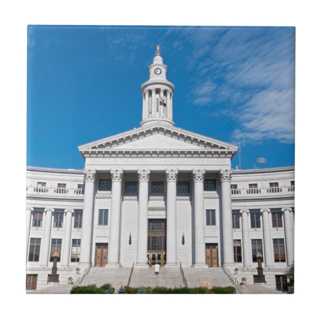 Denver City and County Building Entrance Tile (Front)
