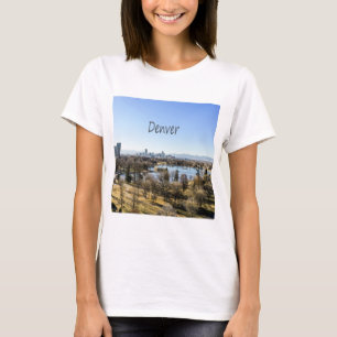 Denver City and Mountains Colorado T-Shirt