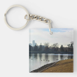 Denver City Park, Denver, Colorado Key Ring