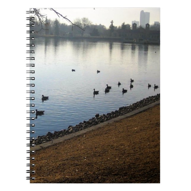 Denver City Park, Denver, Colorado Notebook (Front)