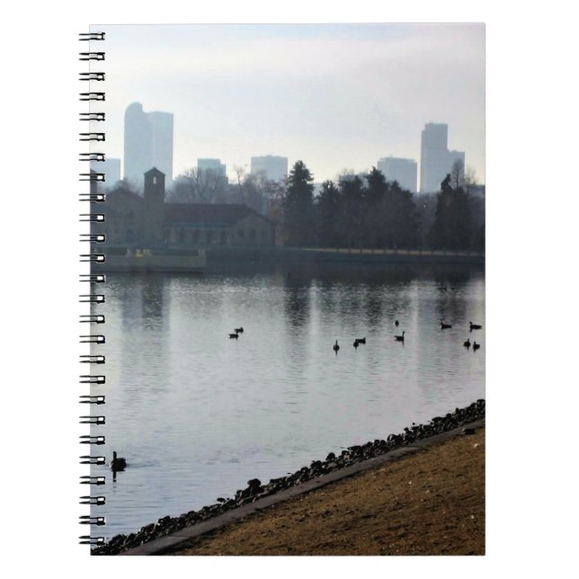 Denver City Park, Denver, Colorado Notebook (Front)