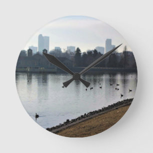 Denver City Park, Denver, Colorado Round Clock