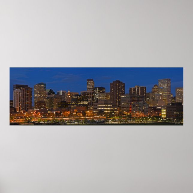 Denver Cityscape Poster (Front)