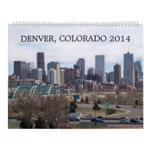 Denver, Colorado 2014 Wall Calendar