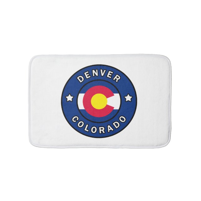 Denver Colorado Bath Mat (Front)