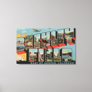 Denver, Colorado - Buckley Field Canvas Print