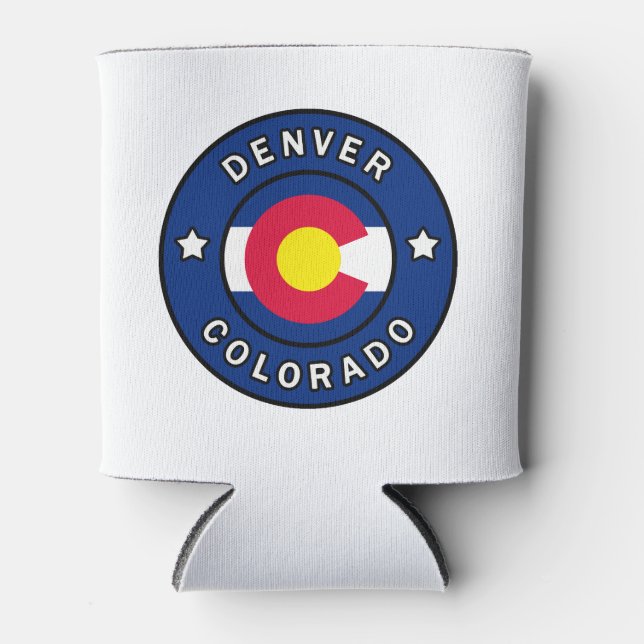Denver Colorado Can Cooler (Front)