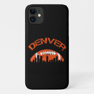 Denver Colorado City State Football Fans Vintage S Case-Mate iPhone Case
