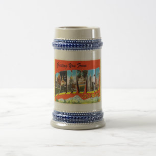Denver Colorado CO Old Vintage Travel Souvenir Beer Stein