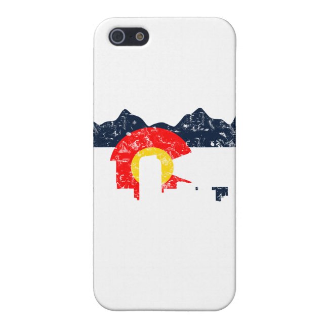 Denver Colorado Flag iPhone Case (Back)