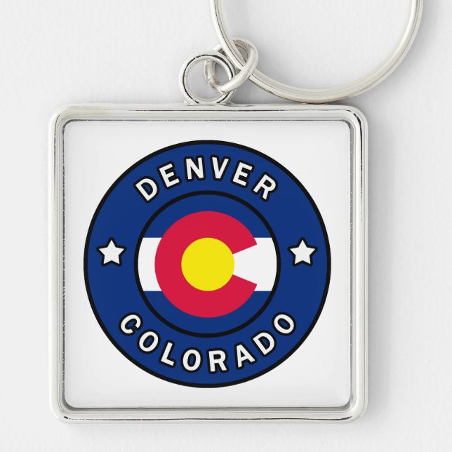 Denver Colorado Key Ring (Front)