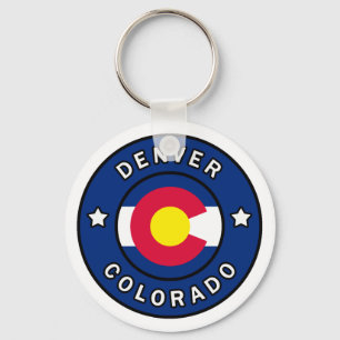 Denver Colorado Key Ring