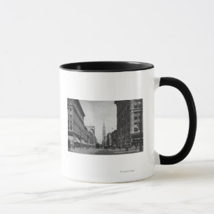 Denver, Colorado - Looking down 16th Street View Mug