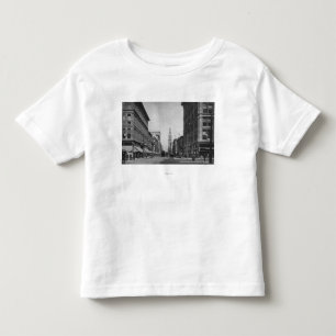 Denver, Colorado - Looking down 16th Street View Toddler T-Shirt