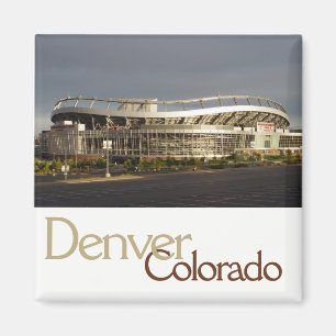 Denver, Colorado Mile High Stadium Magnet
